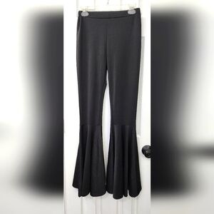 Black Flared Women's Pants Size: small